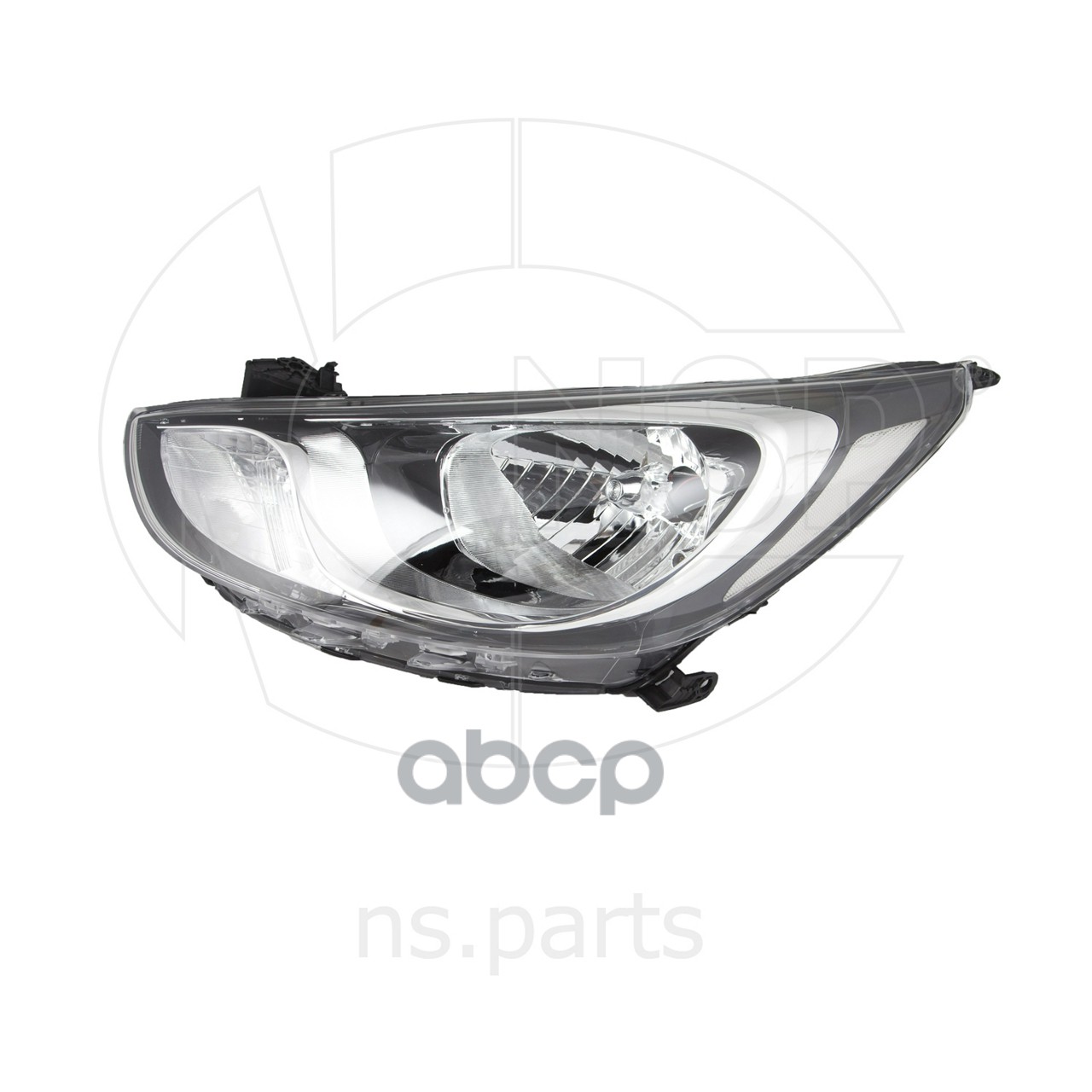 Фара левая HYUNDAI Solaris (11-14) NSP арт. NSP02921014L000