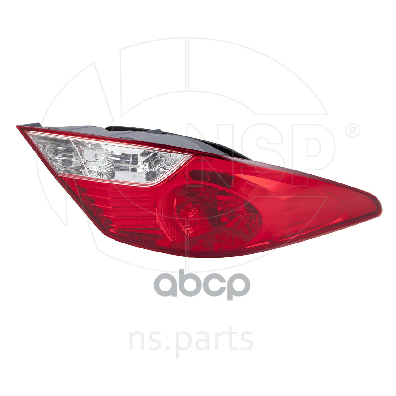 Фонарь задний левый HYUNDAI Solaris (11-14) седан NSP02924011R020 NSP арт. NSP02924011R020