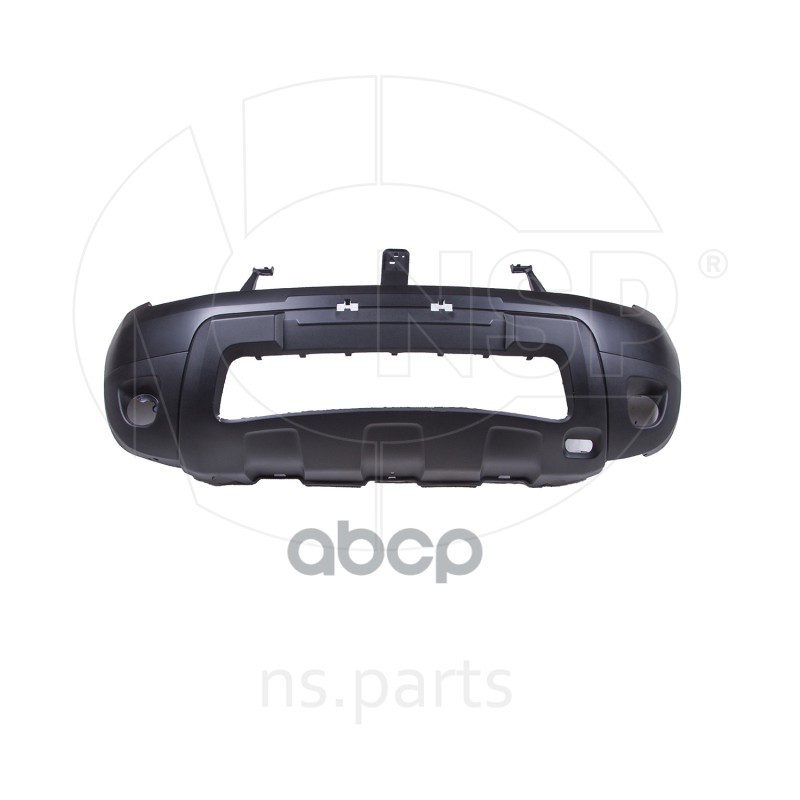 Бампер передний RENAULT Duster (10-15) (под ПТФ) NSP арт. nsp07620220030r