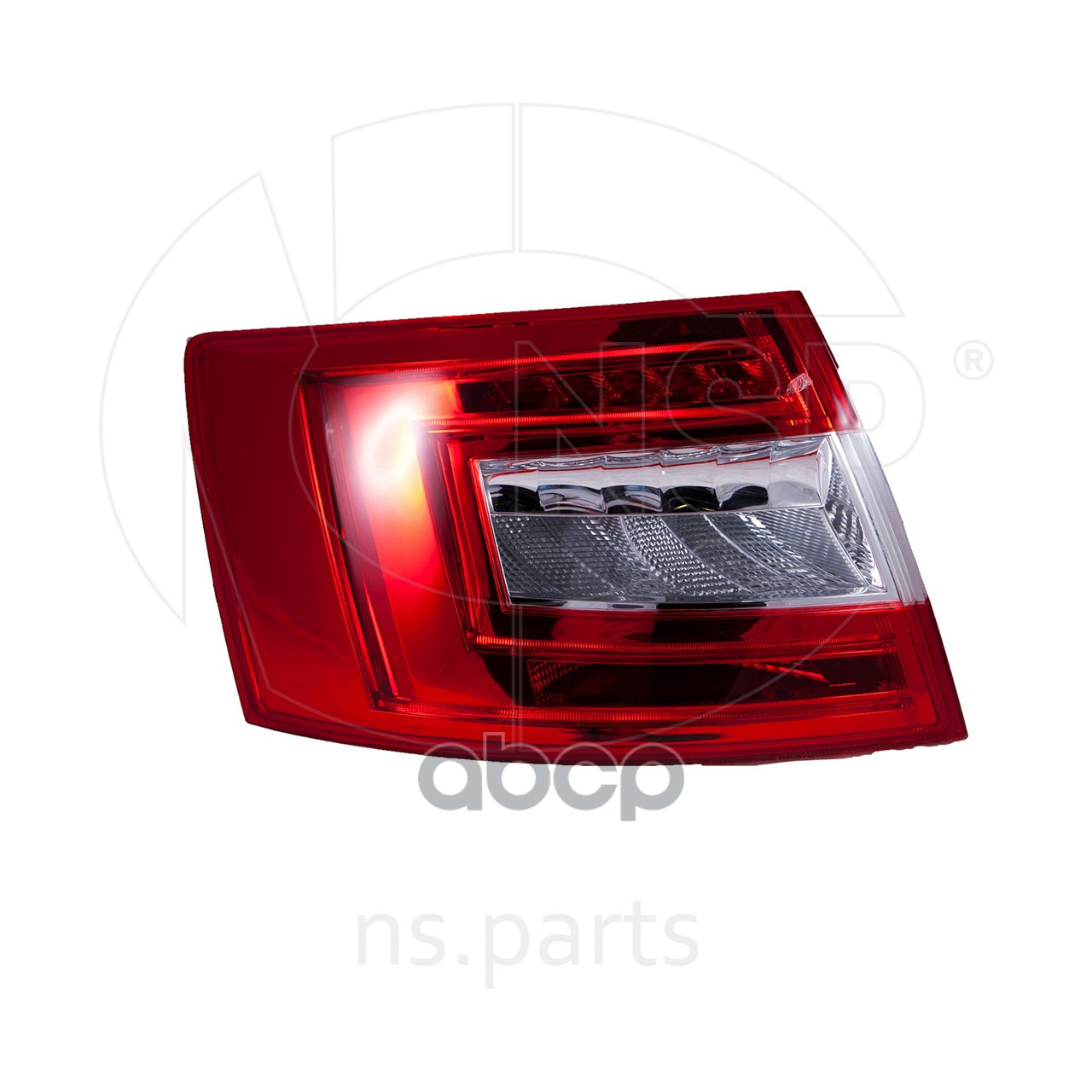 Фонарь Задний Левый Skoda Octavia A7 (13-17) (Led) NSP арт. NSP085E5945111A