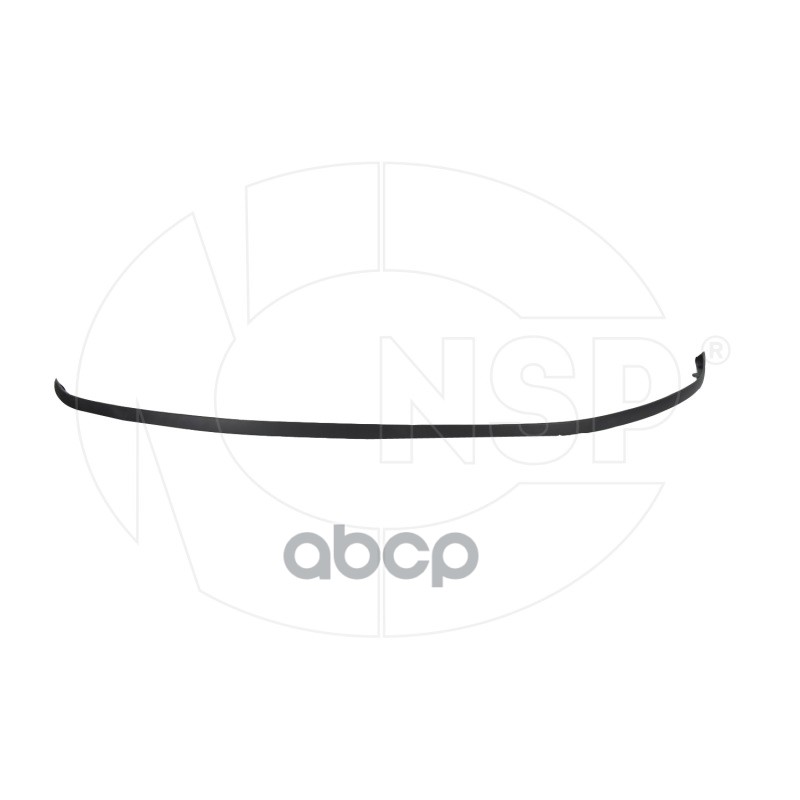 Спойлер бампера переднего SKODA Fabia (07-10) NSP арт. nsp085j08070619b9