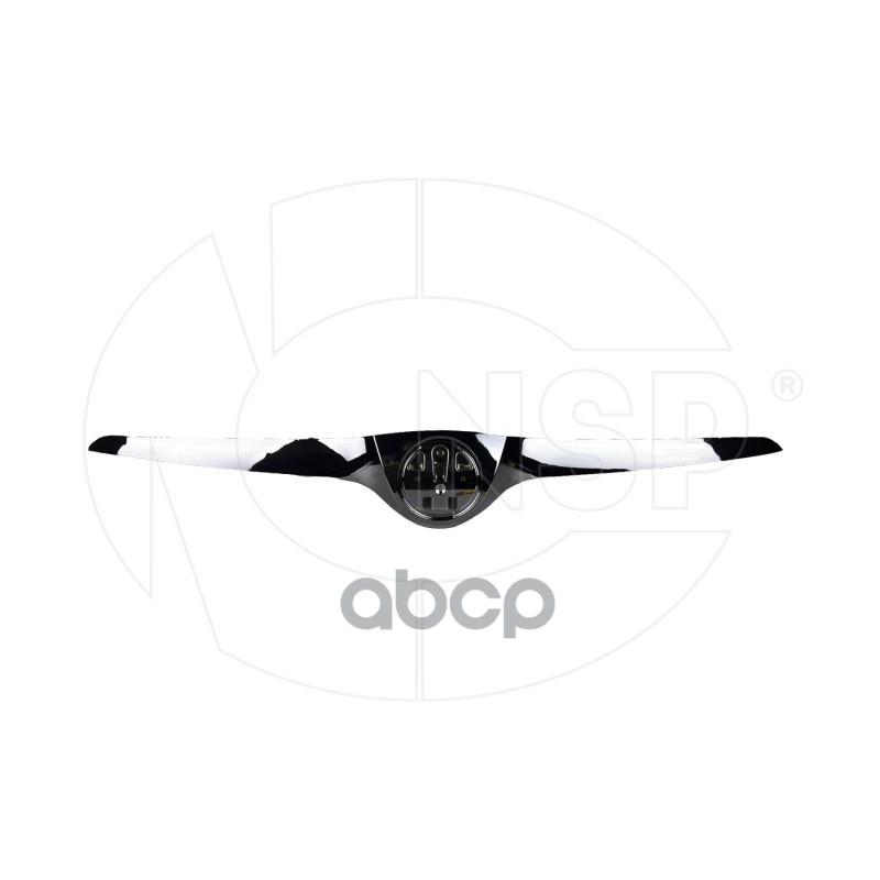 Молдинг капота под логотип SKODA Fabia (08-15) NSP арт. nsp085j0853633a2zz