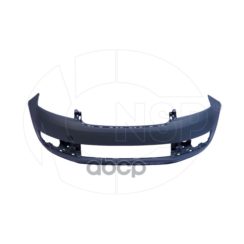 Бампер Передний Skoda Rapid (13-17) Nsp Nsp0860u807221f NSP арт. NSP0860U807221F
