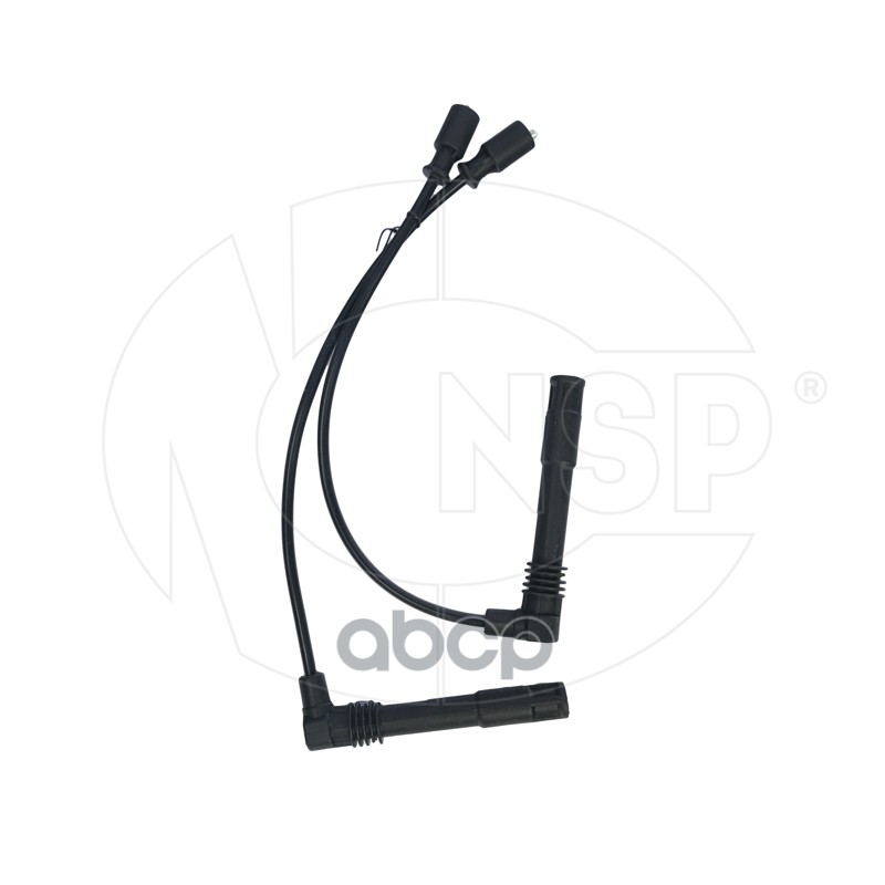 Провода высоковольтные VW Golf IV,Passat/AUDI A4,A6 (к-кт 2шт, силикон) NSP арт. NSPRS73N13