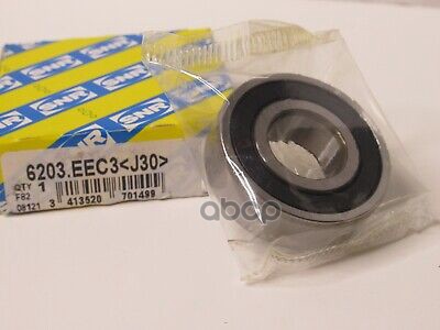 Подшипник генератора UNIVERSAL /17x40x12mm SNR 6203.EEC3 NTN арт. 6203.EEC3