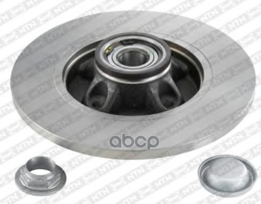 Диск тормозной задний с подшипником PEUGEOT NTN-SNR KF159.60U NTN арт. KF159.60U