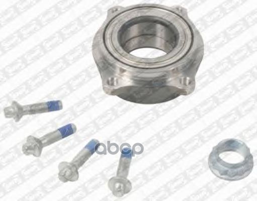 Ступица задняя в сборе MB W204 SNR R151.43 NTN арт. R151.43