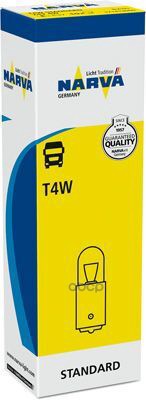 Лампа 24V T4w Ba9s Narva арт. 171413000