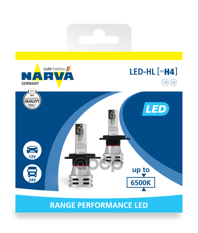 Лампа Narva Led H4 Rpl2  Nva X2 Narva арт. 180323000