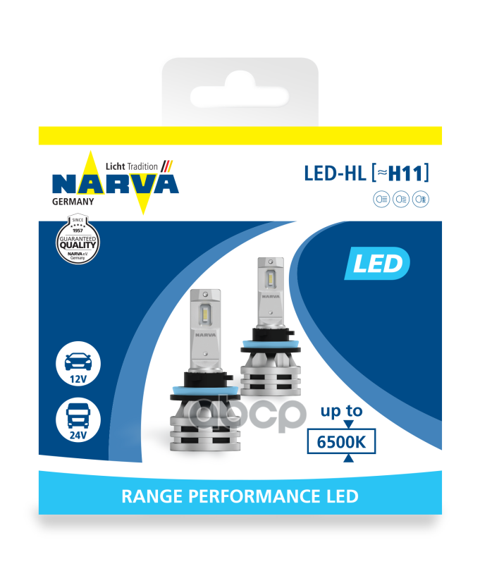 Лампа Narva LED H11 RPL2  NVA X2 Narva арт. 180483000