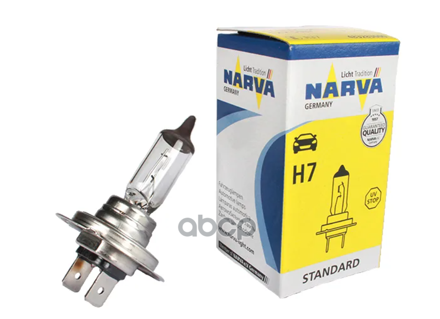 Лампа 12V H7 55W NARVA Standard 1 шт. картон 48328 Narva арт. 48328
