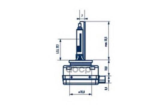 Лампа D1R  85V 35W PK32d-3 NVA C1 Narva арт. 84011