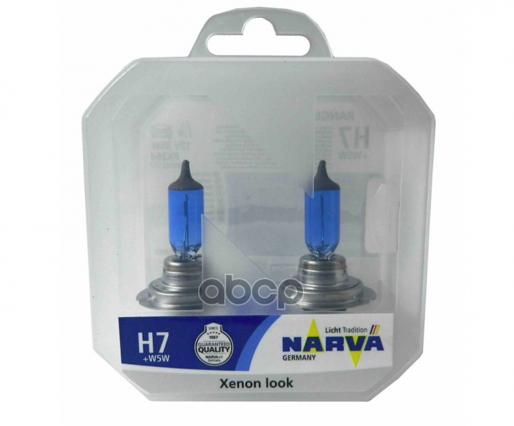 Лампа H7 12V- 85W (Px26d) (Белый Свет) Rpw-W5w 12V-5W (W2,1X9,5D) Rpw (По 2 Шт) Narva арт. 98016