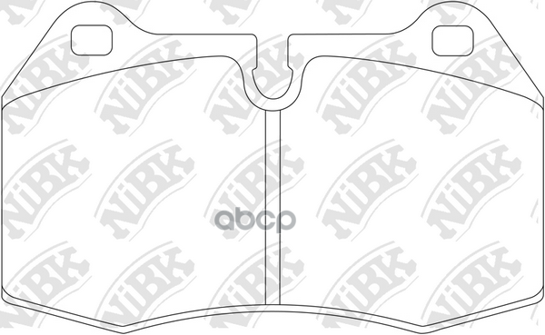 Колодки тормозные дисковые HONDA INTEGRA 2.0 2002 - NiBK арт. pn0165