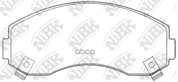 Колодки Тормозные Дисковые Pn0433 NiBK арт. PN0433