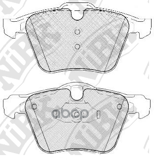 Колодки тормозные дисковые NiBK арт. PN0483