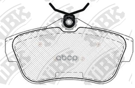 Колодки тормозные дисковые задние NiBK арт. PN0534