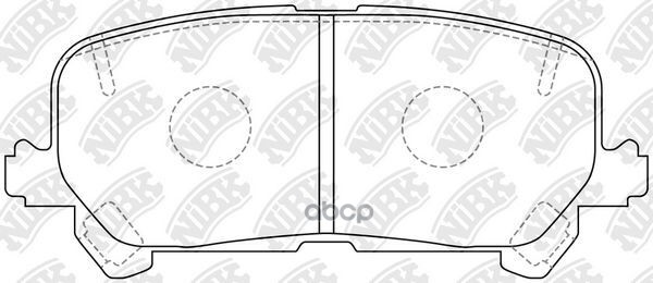 Колод. торм. диск. NiBK NIBK PN0646 NiBK арт. PN0646