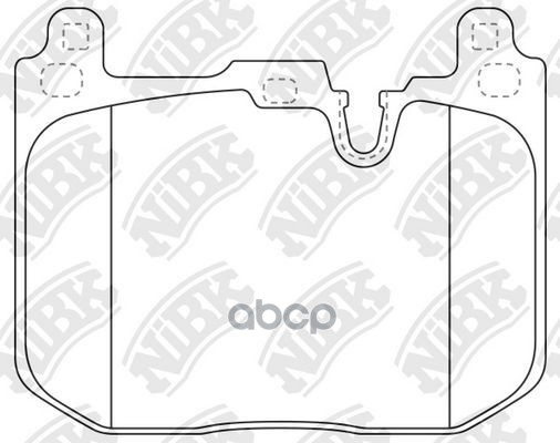 Колодки Тормозные Дисковые Перед Bmw  M135i Xdrive 2,0 X2 Xdrive 2,0 Mini Pn0672 NiBK арт. PN0672