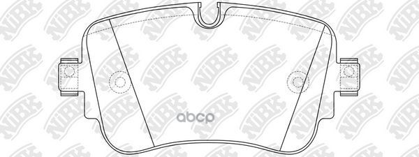 Колодки Тормозные Дисковые NiBK арт. pn0688