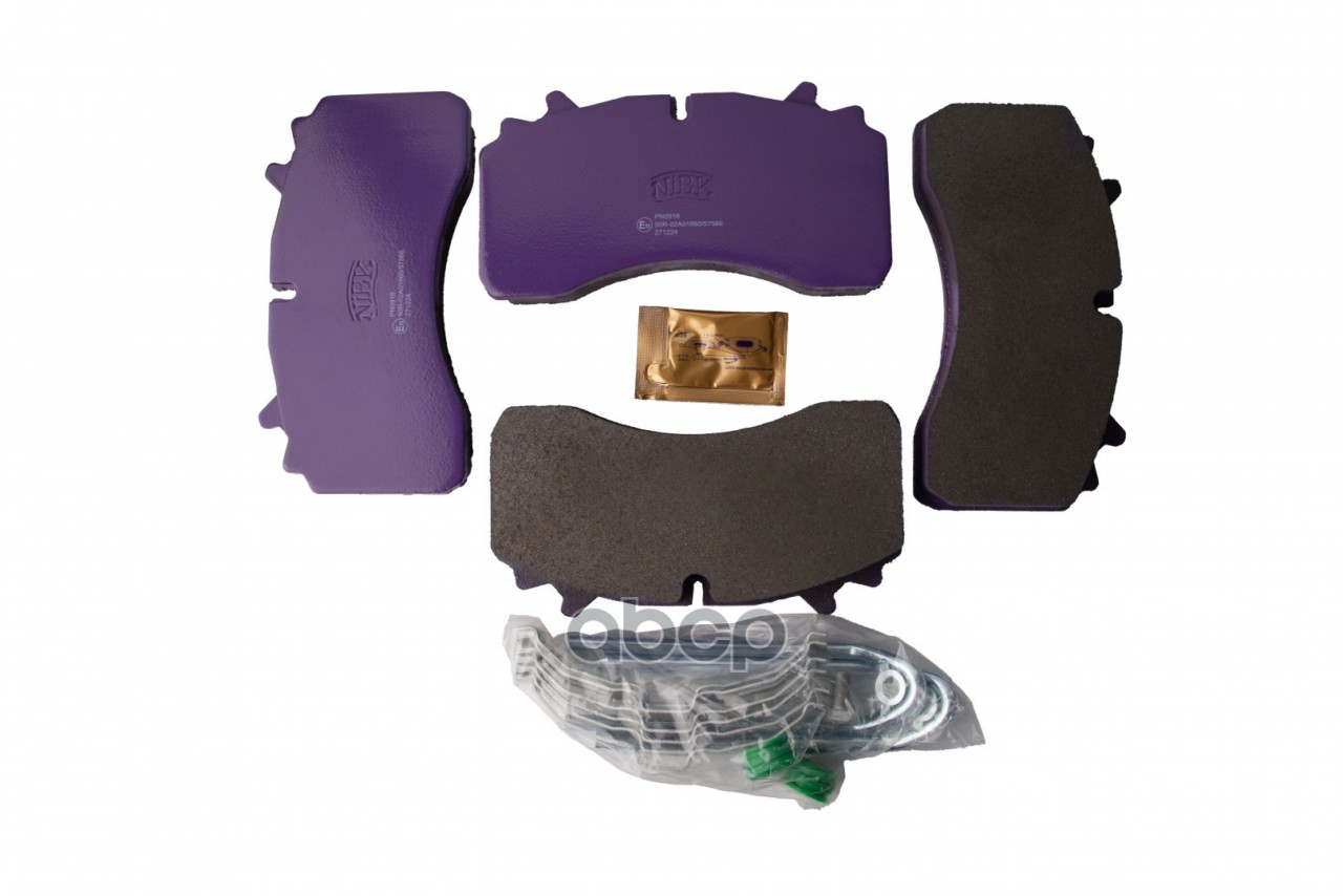Колодки тормозные дисковые NiBK арт. PN0918