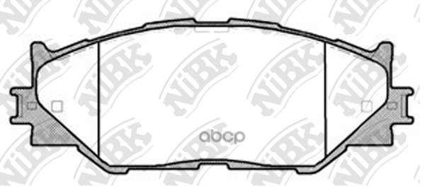 Колодки тормозные дисковые NiBK арт. PN1829