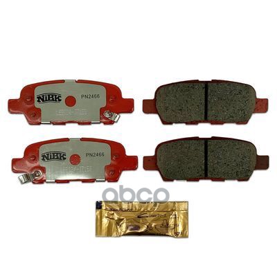 Колодки тормозные дисковые задние Perfomance NiBK арт. PN2466S