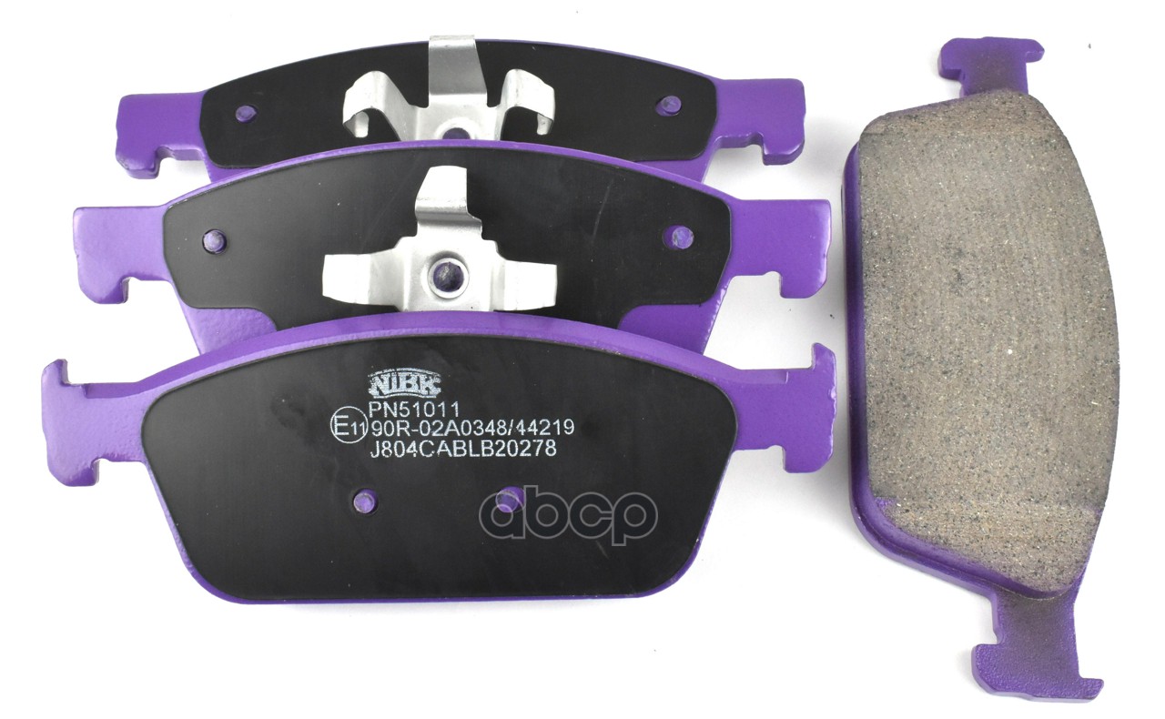 Колодки тормозные дисковые FORD KUGA 12-/TRANSIT CONNECT 13-  PN51011 NiBK арт. PN51011