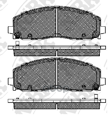 Колод. торм. диск. NiBK PN53003 NiBK арт. PN53003