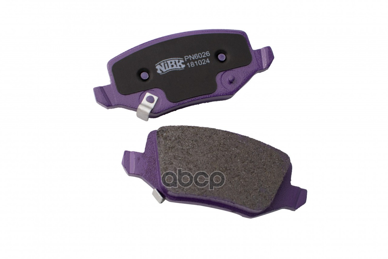 Колодки тормозные дисковые NiBK арт. PN6026