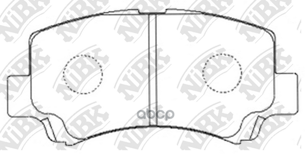 Колодки Тормозные Дисковые Передн. Sz Wagon R 97-05  Sz Ch Mw 1.3L Me34s 06- NiBK арт. pn9406