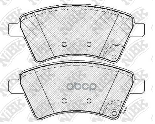 Колодки тормозные передние NIBK PN9803 NiBK арт. PN9803