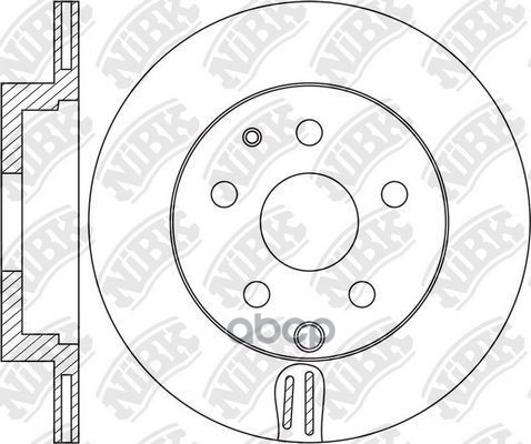 Диск тормозной задний MAZDA CX-7/CX-9 /Vent D=324mm NIBK RN1650 NiBK арт. RN1650