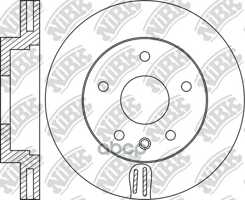 Диск тормозной AUDI Q7 07/VW TOUAREG 03/PORSCHE CAYENNE RN1745SET NiBK арт. RN1745SET