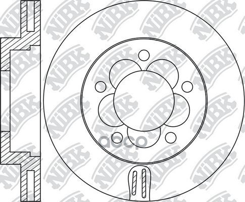 Диск тормозной передний NiBK арт. RN1769