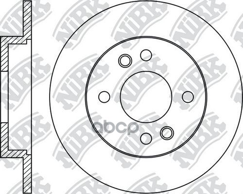 Диск тормозной задний HYUNDAI I10/KIA Picanto I/II /D=234mm NIBK RN1791 NiBK арт. RN1791