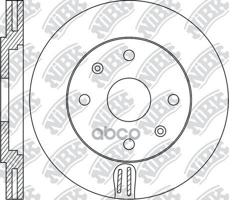 Диск тормозной NiBK арт. RN1854