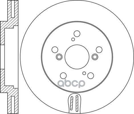 Диск тормозной NiBK RN2091 NiBK арт. rn2091