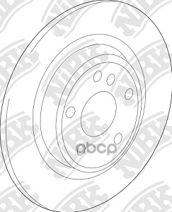 Диск тормозной NiBK арт. RN2197