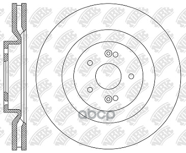 Диск тормозной NiBK арт. RN2305