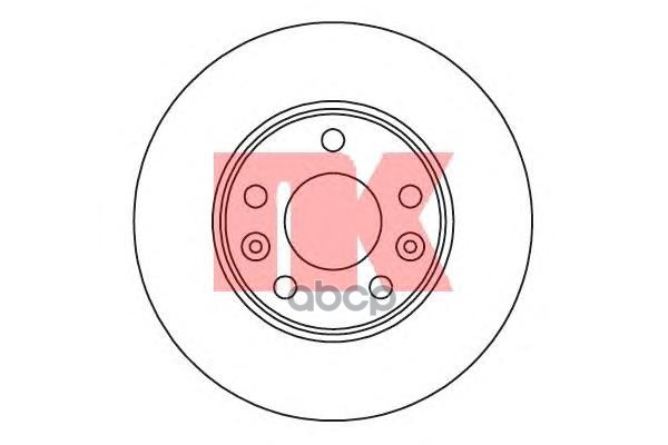 Диск Тормозной 203970 Nk арт. 203970