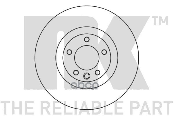 Торм.диск Пер.368x36 5 Отв.min2 Nk арт. 2047161