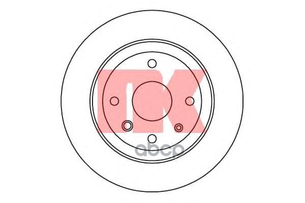 Диск Тормозной Nk арт. 205017