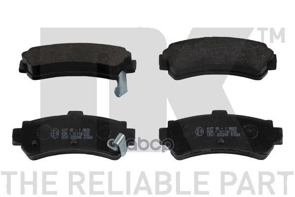 Колодки тормозные дисковые Nissan 200  SX  Almera 93-00 Nk арт. 222245