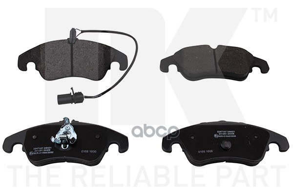 Колодки Тормозные Дисковые Audi A6 A7 11- Nk арт. 2247107