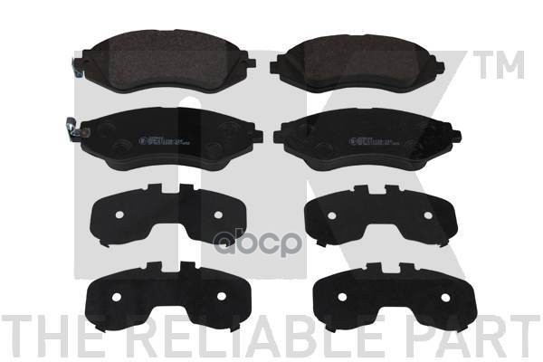 Колодки Тормозные Дисковые Da.nubira Ab 7/03 Nk арт. 225008