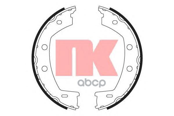 Колодки Тормозные Барабанные Landrover Freelander 06- Nk арт. 2740768