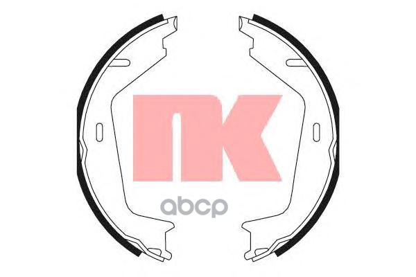 Колодки Тормозные Барабанные 2748733 Nk арт. 2748733