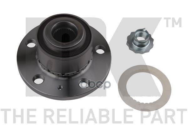Ступица колеса в комплекте с подшипником Audi A2  Skoda Fabia  VW Polo  Seat Ibiza 99- Nk арт. 754307