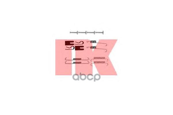 Комплект монтажный торм. колодок Mitsubishi Colt 04- Nk арт. 7930891